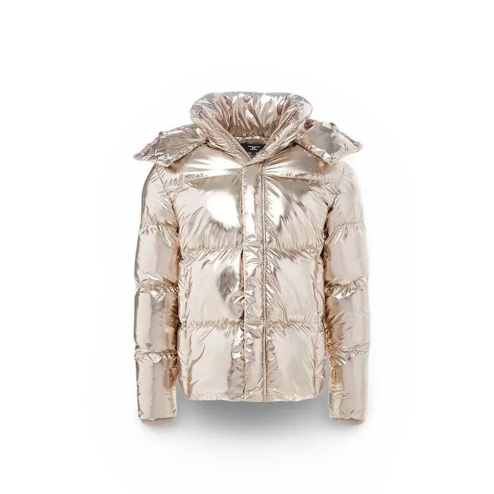 NWT Jordan Craig Toronto Bubble Men's Jacket Metallic Gold 91542M-GOLD